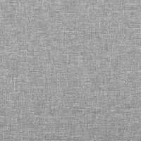 vidaXL Bänk ljusgrå 100x30x30 cm tyg