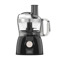 BLACK+DECKER Food Processor 600W Black