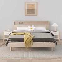 vidaXL Sängbord 2 st vit 42x38x45 cm konstruerat trä