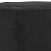 vidaXL Fotpall svart 60x50x41 cm sammet
