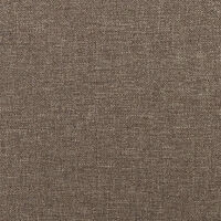 vidaXL Fotpall Taupe 70x55x41 cm tyg