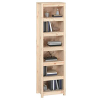 vidaXL Bokhylla 50x35x183 cm massiv furu