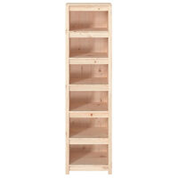 vidaXL Bokhylla 50x35x183 cm massiv furu