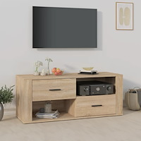 vidaXL TV-skåp sonoma-ek 100x35x40 cm konstruerat trä