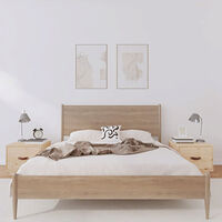 vidaXL Sängbord 2 st vit 40x34x35 cm massivt furuträ