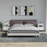 vidaXL Sängbord 2 st vit 40x35x50 cm