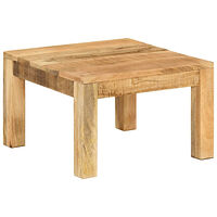 vidaXL Soffbord 55x55x35 cm massivt mangoträ