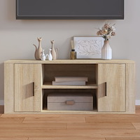 vidaXL TV-skåp sonoma-ek 100x35x40 cm konstruerat trä