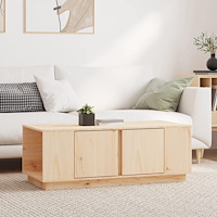 vidaXL Soffbord 110x50x40 cm massiv furu