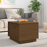 vidaXL Soffbord honungsbrun 40x50x35 cm massiv furu