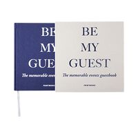 PRINTWORKS Printworks Guestbook Grey/Navy