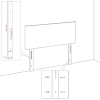 vidaXL Sängram utan madrass mörkgrön 120x200 cm sammet