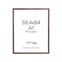 FOCUS Focus Soul Walnut veneer 59,4X84 (A1) Plexi