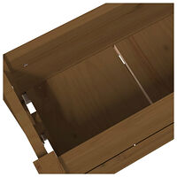 vidaXL Odlingslåda honungsbrun 77x25x66 cm massiv furu