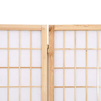 vidaXL Rumsavdelare med 3 paneler japansk stil 120x170 cm