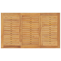 vidaXL Bataviabord 150x90x75 cm massiv teak