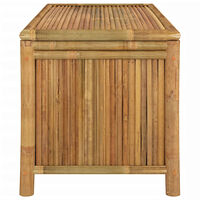 vidaXL Trädgårdslåda 110x52x55cm bambu