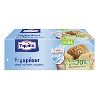 Toppits Fryspåsar 6 liter 25 st