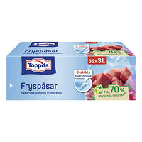 Toppits Fryspåsar 3 liter 35 st