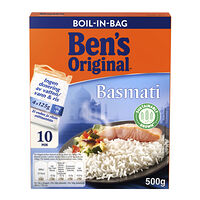 BEN'S ORIGINAL Boil-in-bag Basmatiris 4 x 125 g