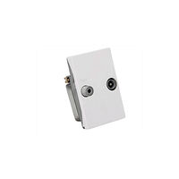 Triax Wall Outlet 2-way TD 241E White