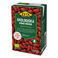 Zeta Kidneybönor 380 g EKO