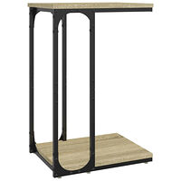 vidaXL Soffbord sonoma-ek 40x30x60 cm konstruerat trä