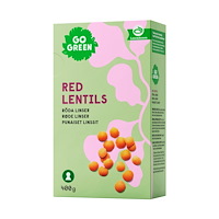 GoGreen Röda linser 400 g