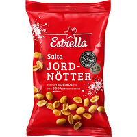 Estrella Jordnötter Salta 275 g