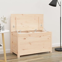 vidaXL Bänk 80x41x77 cm massiv furu