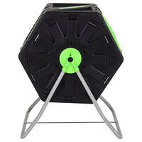 vidaXL Roterande kompost 60x58x74 cm 105 L polypropen