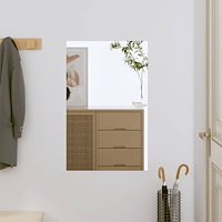 vidaXL Väggspegel 40x60 cm glas rektangulär