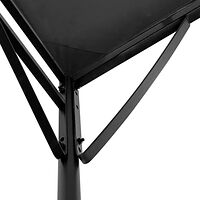 vidaXL Paviljong antracit 2x2,3 m 180 g/m² tyg och stål