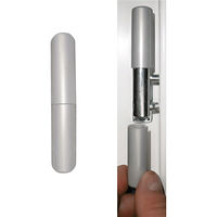 vidaXL Ytterdörr antracit 98x200 cm PVC