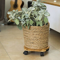 Nature Nature Blomvagn rund Ø30 cm brun BPC