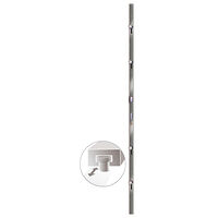 vidaXL Ytterdörr antracit 98x200 cm PVC