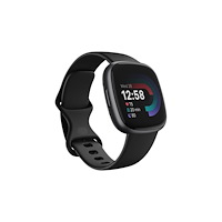 Fitbit Fitbit Versa 4 - grafit - smart klocka med band - svart
