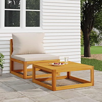 vidaXL Soffbord 68x68x29 cm massivt akaciaträ