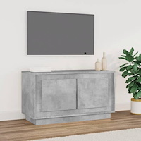 vidaXL TV-bänk betonggrå 80x35x45 cm konstruerat trä
