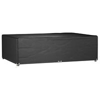 vidaXL Överdrag för trädgårdsmöbler 12 ölj. 227x152x65 cm rektangulärt