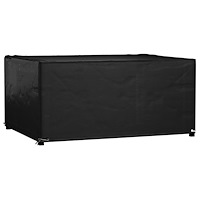 vidaXL Överdrag för trädgårdsmöbler 8 ölj. 160x120x75 cm rektangulärt