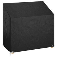 vidaXL Överdrag för trädgårdsmöbler 8 ölj. 130x70x70/88 cm polyeten