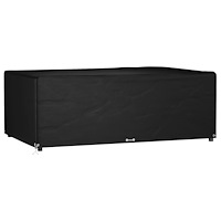 vidaXL Överdrag för trädgårdsmöbler 12 ölj. 213x132x75 cm rektangulärt