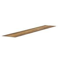 vidaXL Väggpaneler träimitation brun PVC 4,12 m²