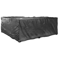 vidaXL Överdrag för utemöbler 2st 12 ölj. 185x185x70cm L-format