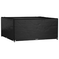 vidaXL Överdrag för trädgårdsmöbler 16 ölj. 205x205x90 cm fyrkantig