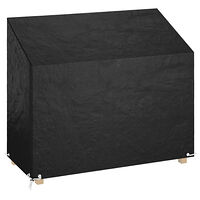 vidaXL Överdrag för trädgårdsmöbler 8 ölj. 160x70x70/88 cm polyeten