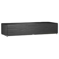 vidaXL Överdrag för solsäng 12 öljetter 205x75x40 cm polyeten