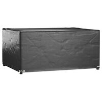 vidaXL Överdrag för trädgårdsmöbler 8 ölj. 180x135x80 cm rektangulärt