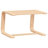 vidaXL Fotpall mörkgul 51x41x40 cm tyg
